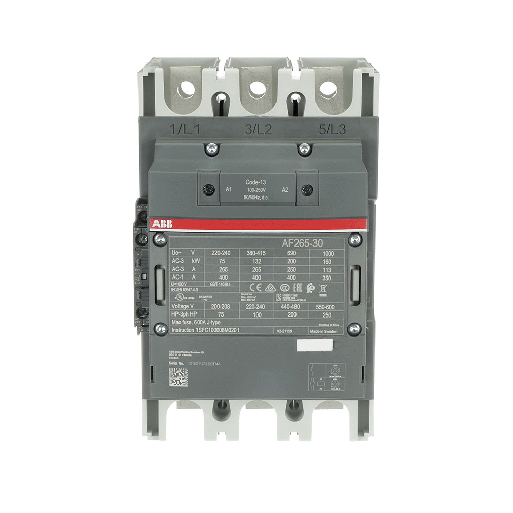 ABB AF265-30-11-13 Contactor Original Brand New 2-4 Days Delivery