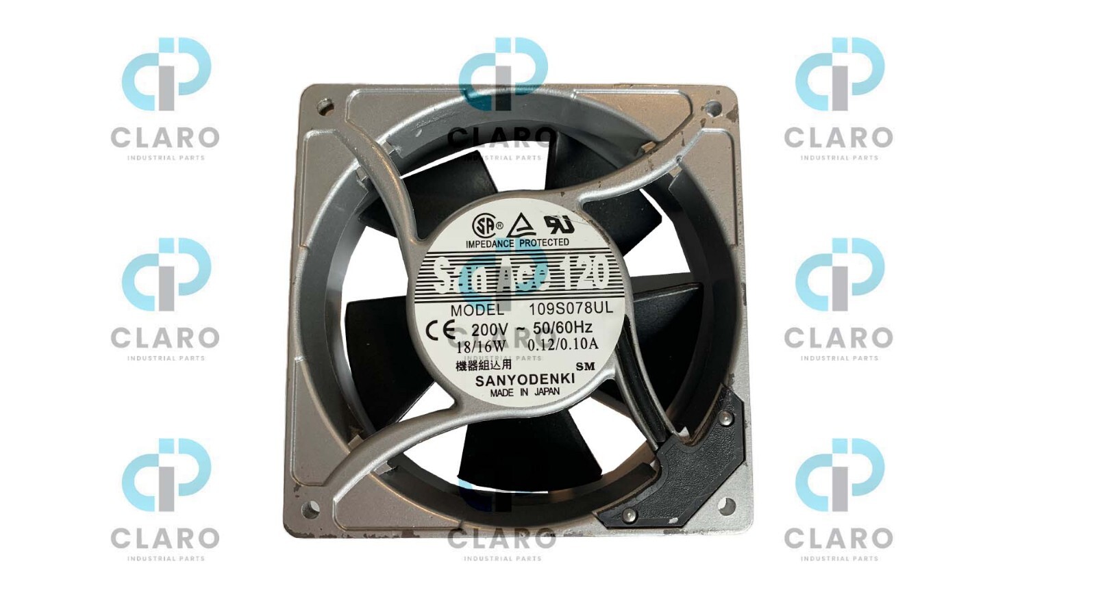 NEW 109S078UL 200V 50/60Hz FAN SANYO DENKI