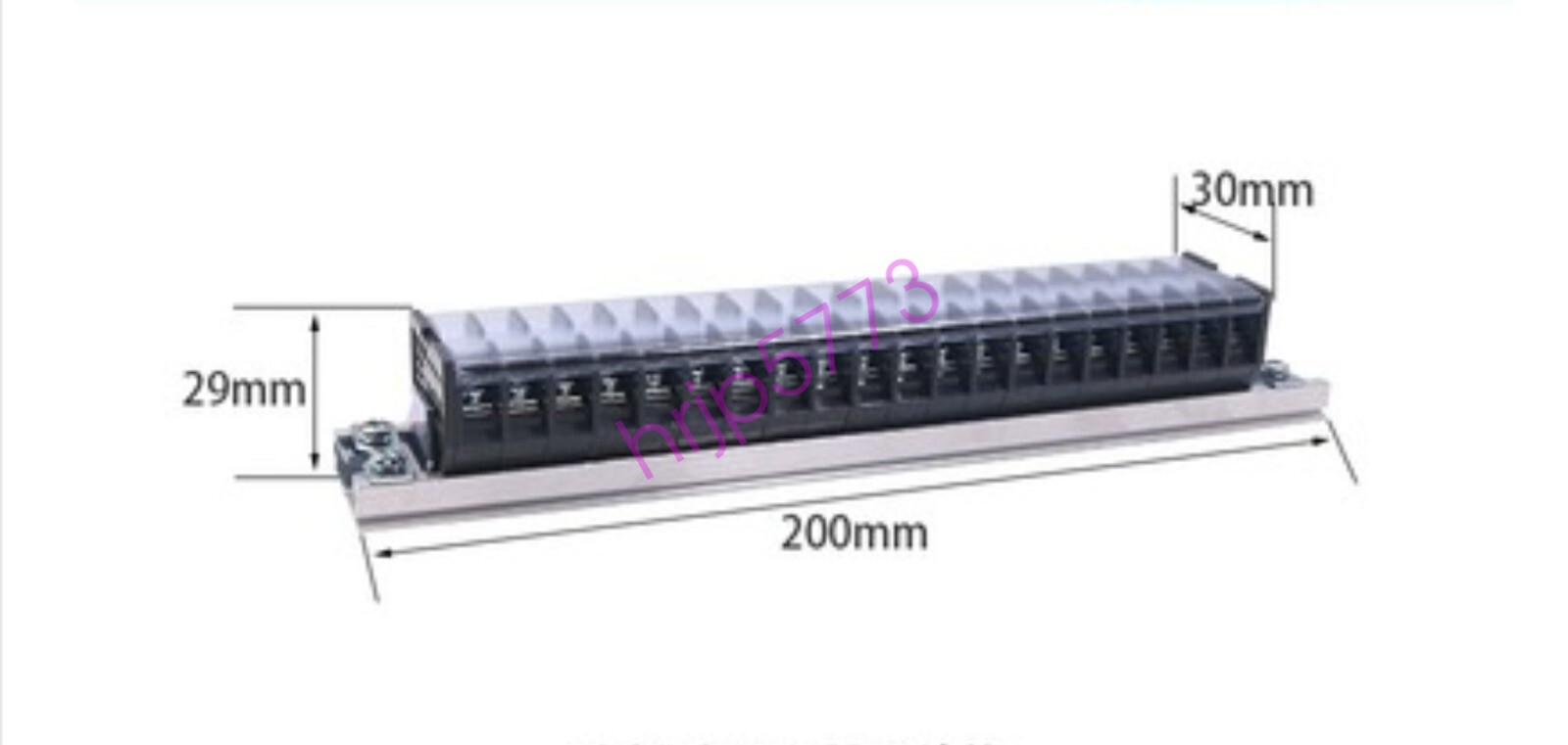 1 PCS NEW CHINT TD series connecting terminal TD-1520 15A Fast shipping