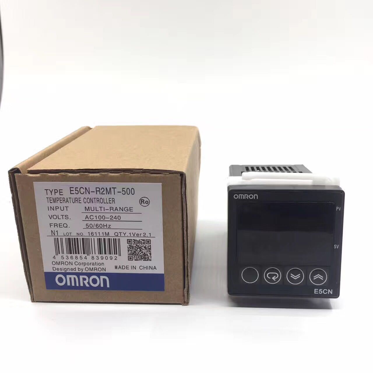 1PC New Omron E5CN-R2MT-500 Temperature Controller In Box Free Shipping