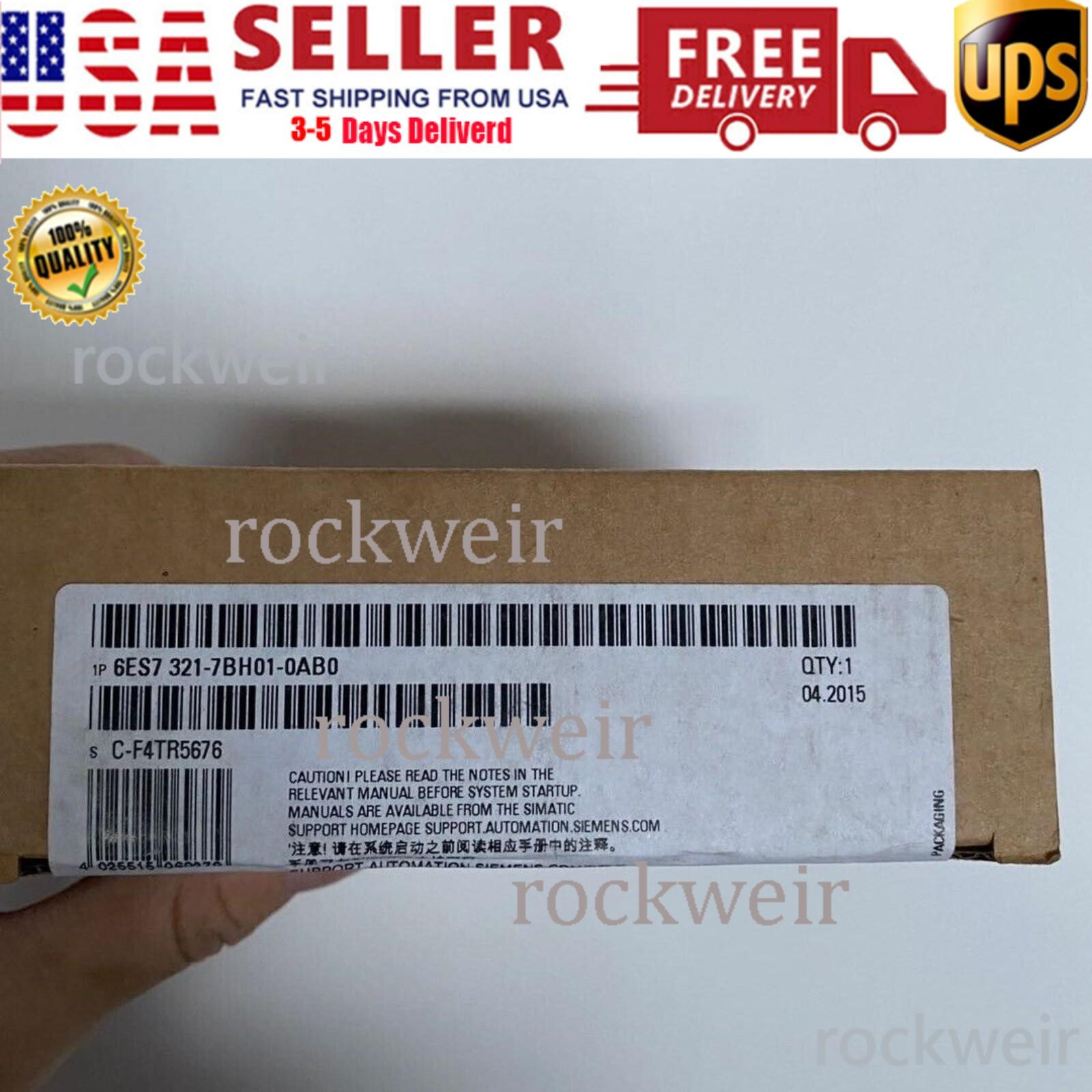 NEW in box Siemens PLC 6ES7 321-7BH01-0AB0 6ES7321-7BH01-0AB0