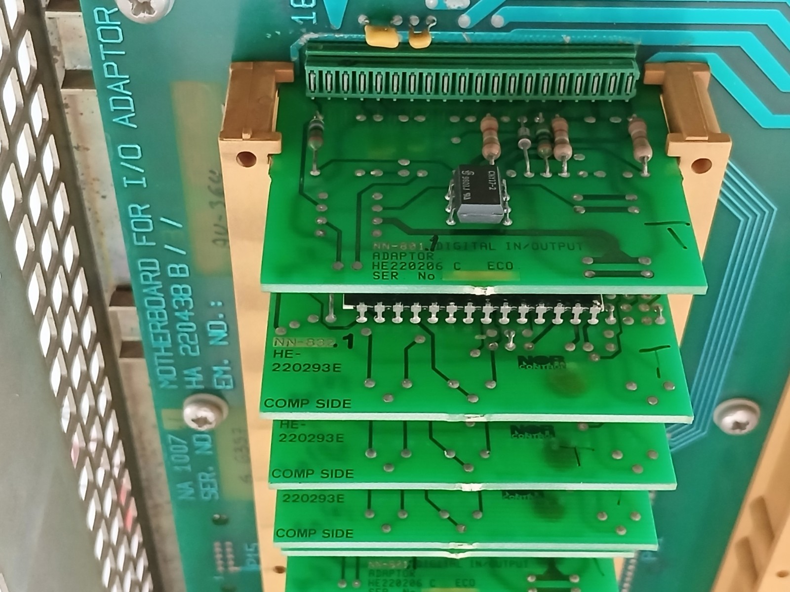 NOR CONTROL SAX 8810 Signal Acquisition Unit Extender NA 1008.1, NN-832.1, NN-80