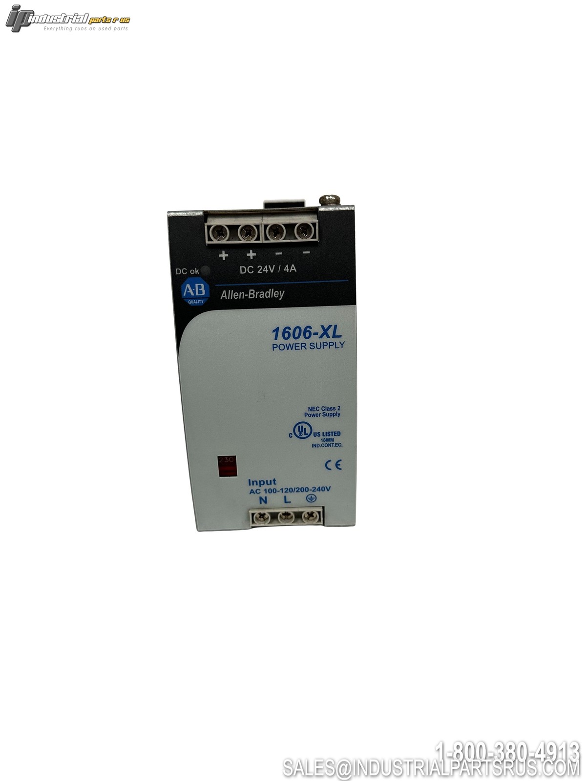 Allen-Bradley 1606-XLDNET4 24VDC 4A 120W DeviceNet Power Supply DIN Rail