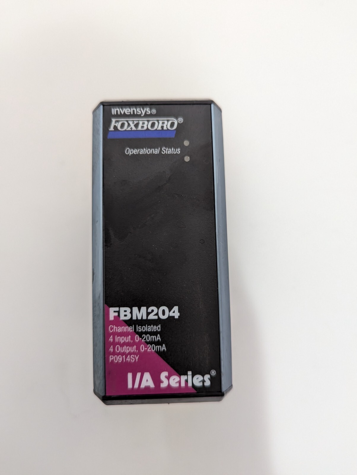 Foxboro Invensys FBM204 P0914SY 0P RY1132 4263 I/O Module 4 Channel