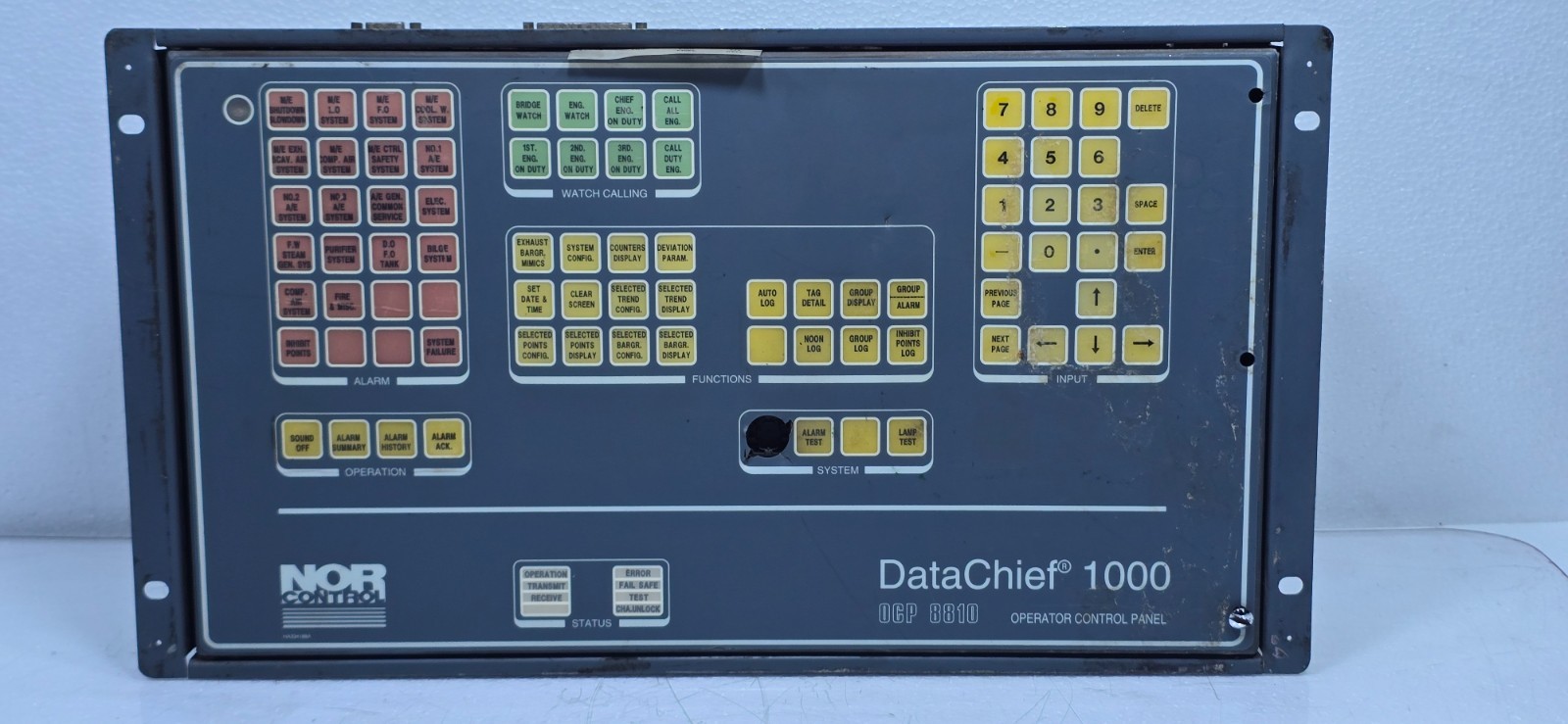 NOR CONTROL OCP 8810 Operator Control Panel
