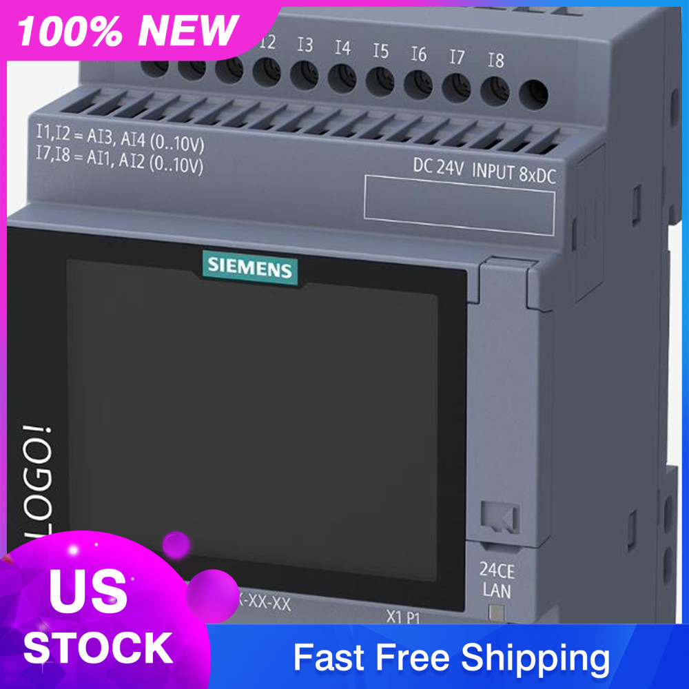 Original Siemens 6ED1052-1MD08-0BA3 LOGO! 12/24RCE Logic Module 12/DC 24V #S