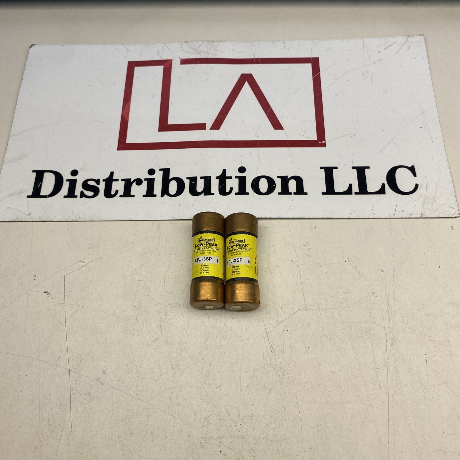 Lot of 2 Cooper LPJ-3SP Time Delay Fuse