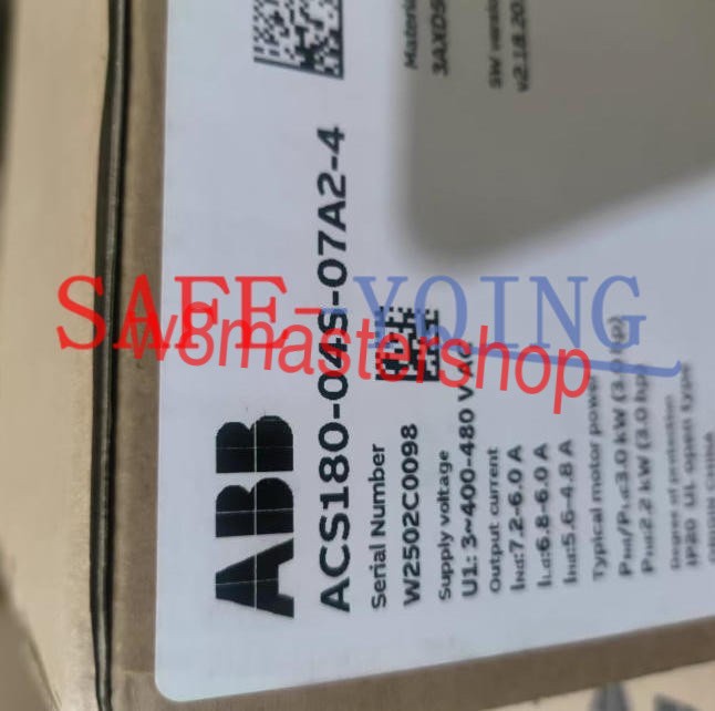 New ABB ACS180-04S-07A2-4 Inverter New