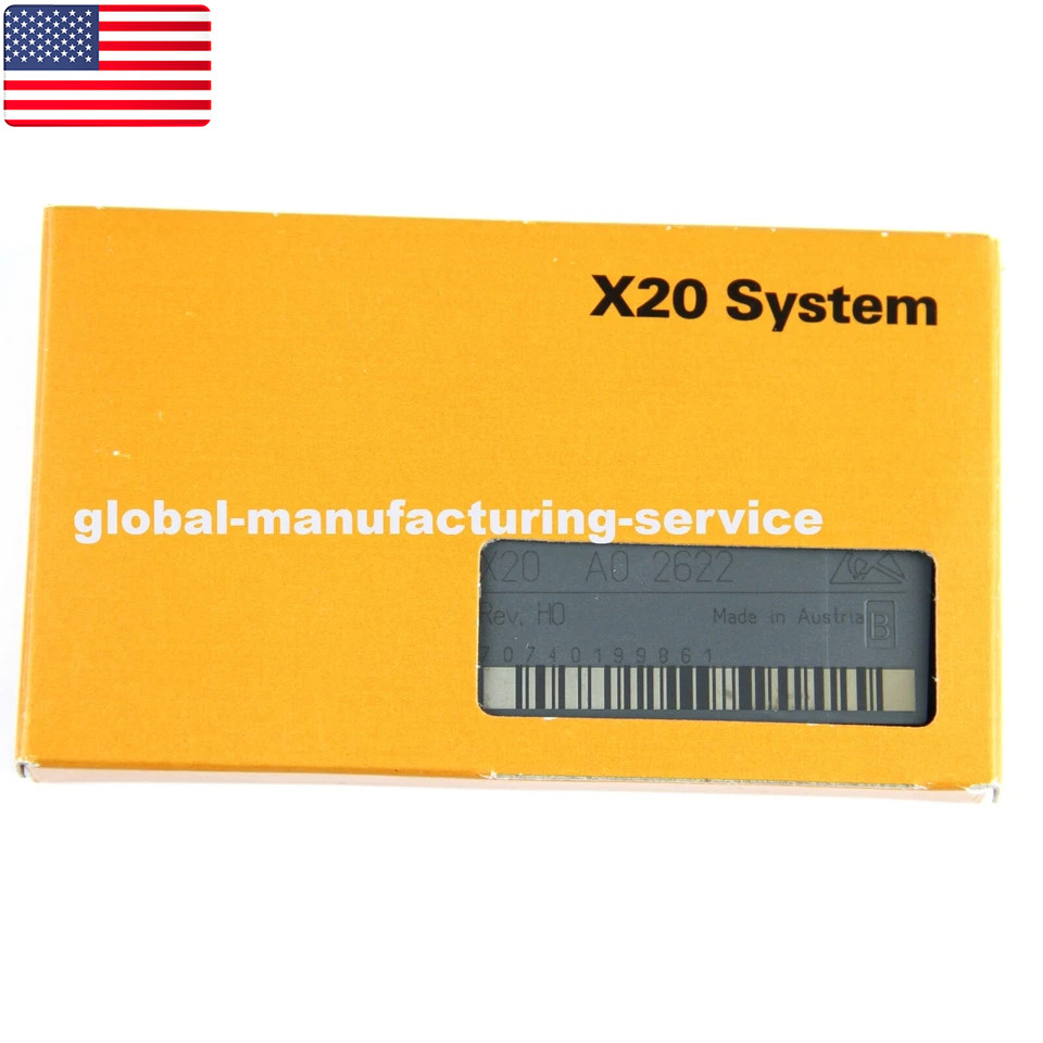 One Brand New B&R X20AO2622 Analog Output Module – US Stock