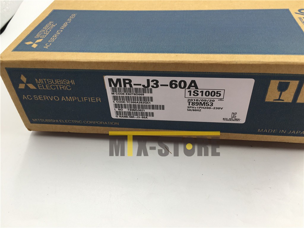 1pcs Brand New with In Box Mitsubishi PLC MR-J3-60A MRJ3-60A