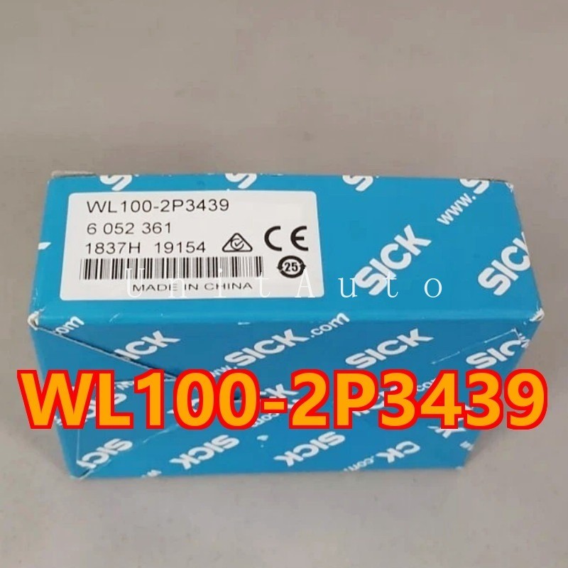 New 1X Brand SICK WL100-2P3439 Photoelectric Sensor 6052361 Fast Delivery