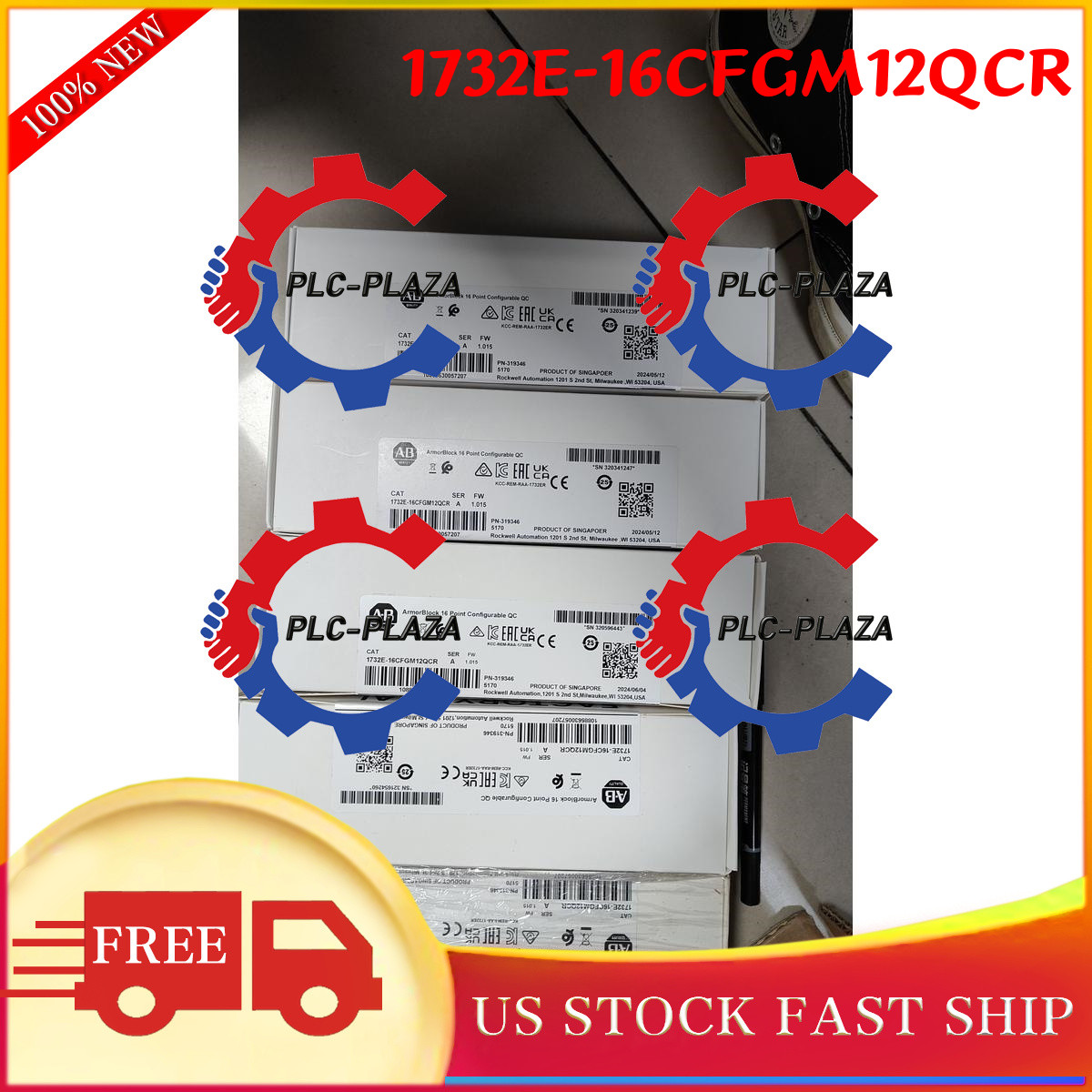 1PC NEW Allen-Bradley 1732E-16CFGM12QCR With warranty Best Price