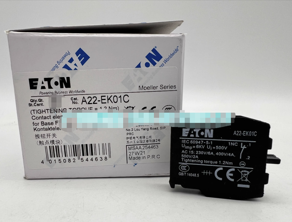 10PCS NEW EATON MOELLER A22-EK01C Free Shipping