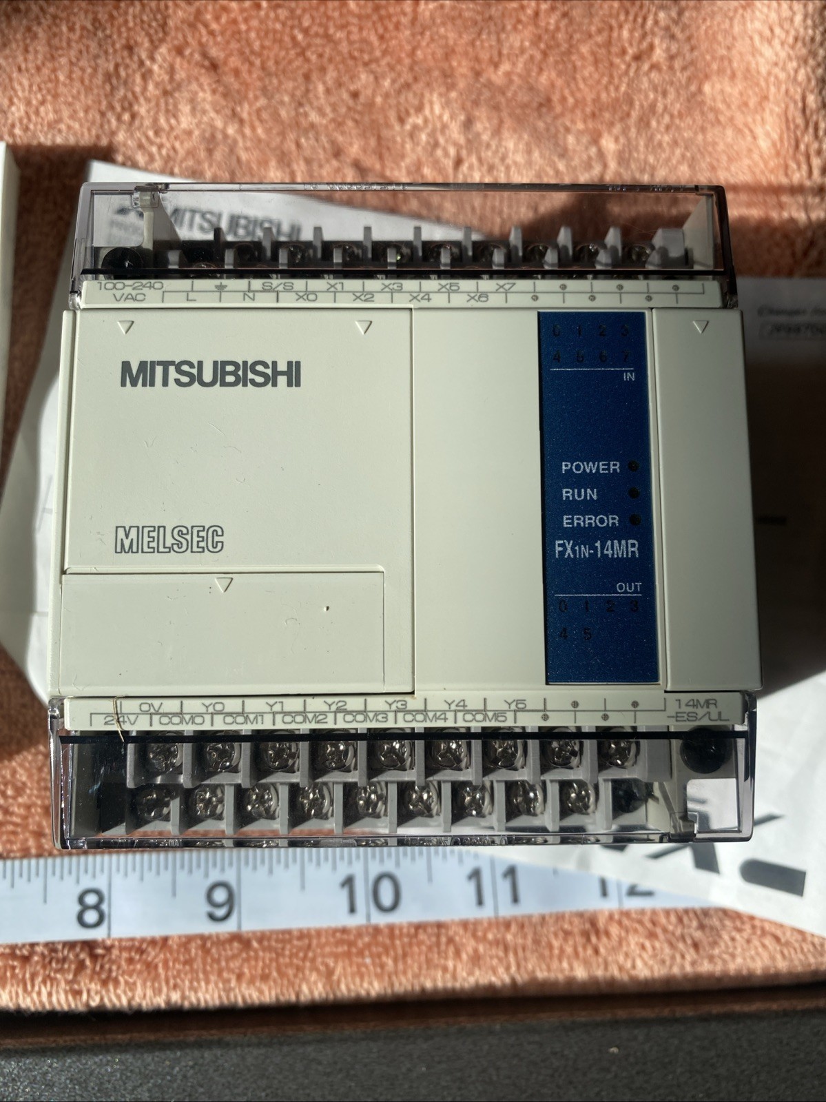 Mitsubishi Programmable Controller MELSEC-F FX1N-14MR-ES/UL New In Box