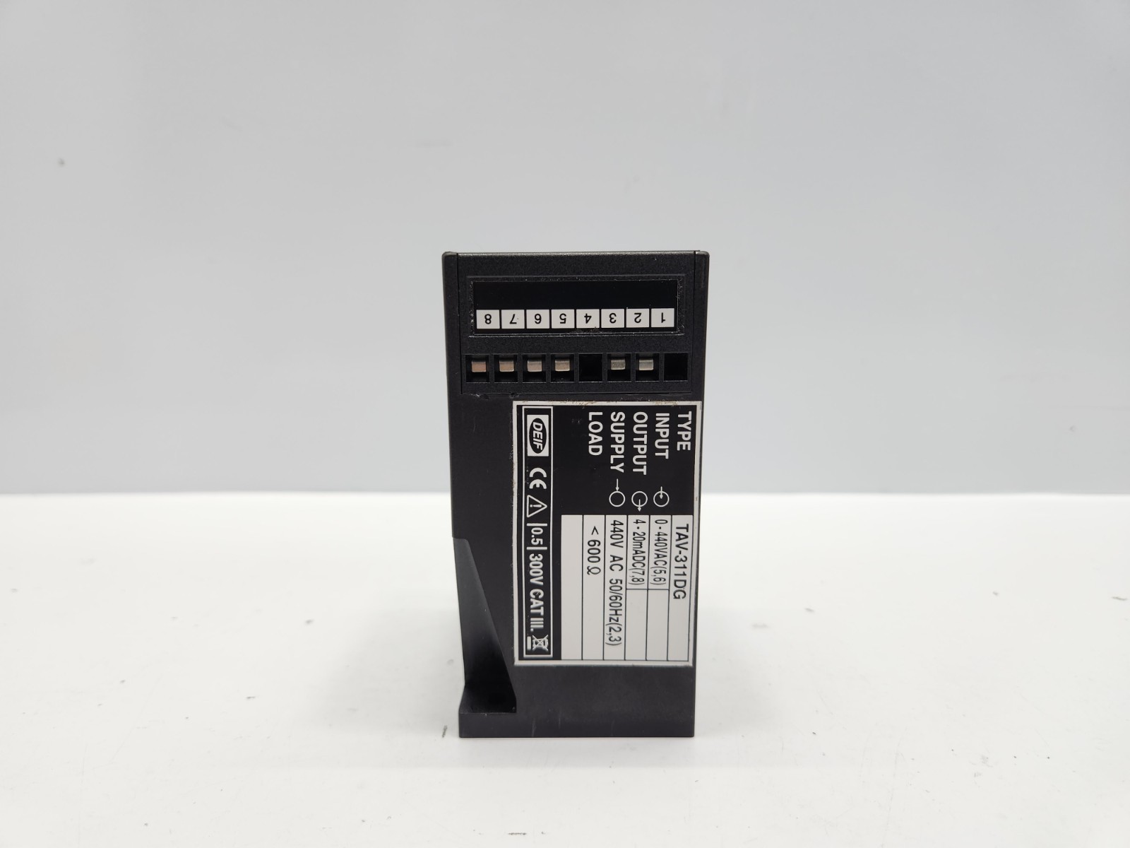 DEIF TAV-311DG VOLTAGE TRANSDUCER 0-440VAC