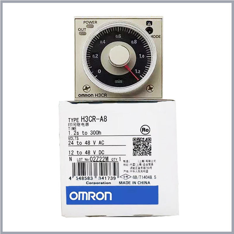 Omron H3CR-A8 24-48V Timer New One Free Shipping H3CRA8