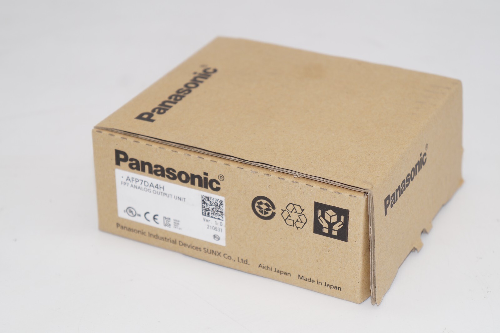 Panasonic AFP7DA4H FP7 Series 4 Point Analog Output Unit MFGD