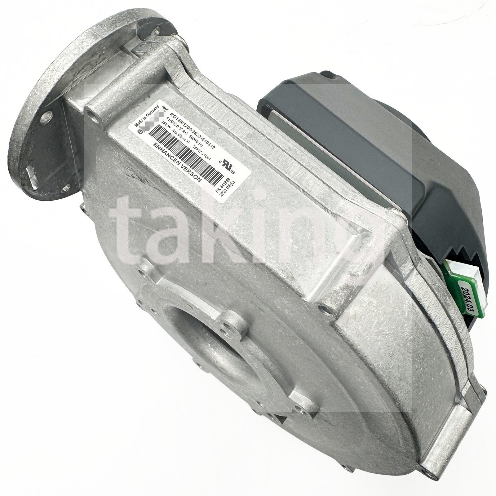 RG148/1200-3633-010312-108 115/120V 300W 50/60 Hz Gas Blower Fan for Ebmpapst