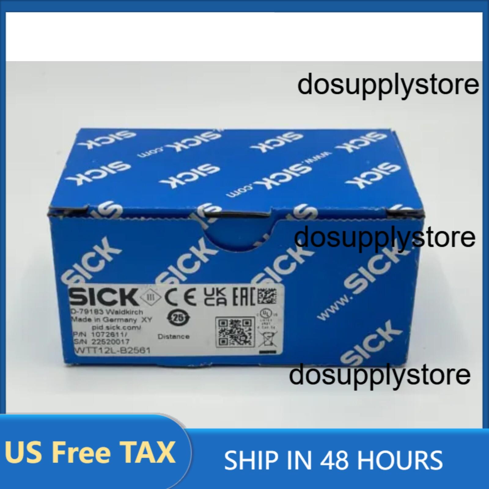 NEW SICK WTT12LB2561 1072611 WTT12L-B2561 Laser Photoelectric Sensor