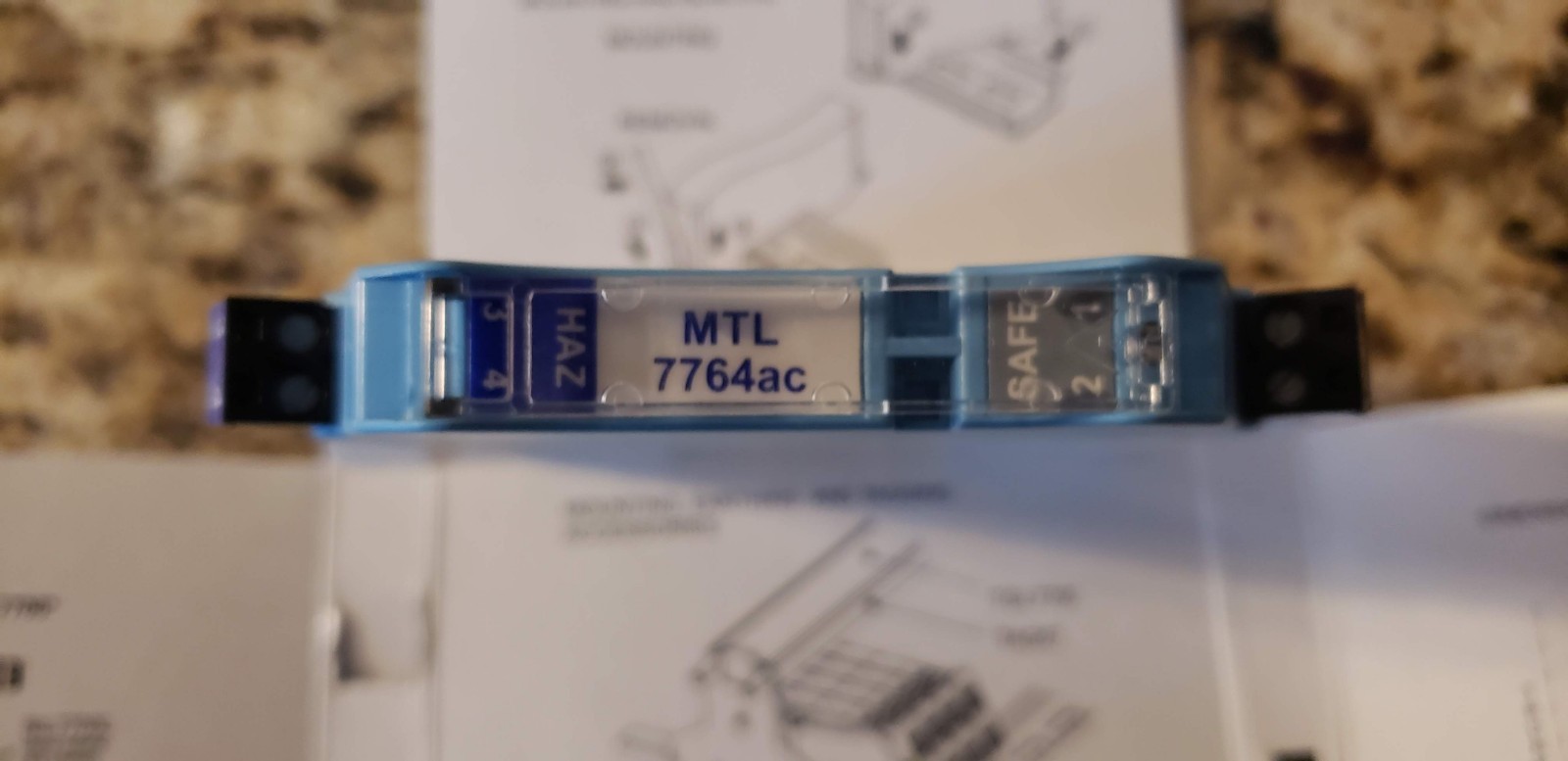 MEASUREMENT TECHNOLOGY LTD MTL INSTRUMENTS MTL7764AC SHUNT-DIODE SAFETY BARRIER