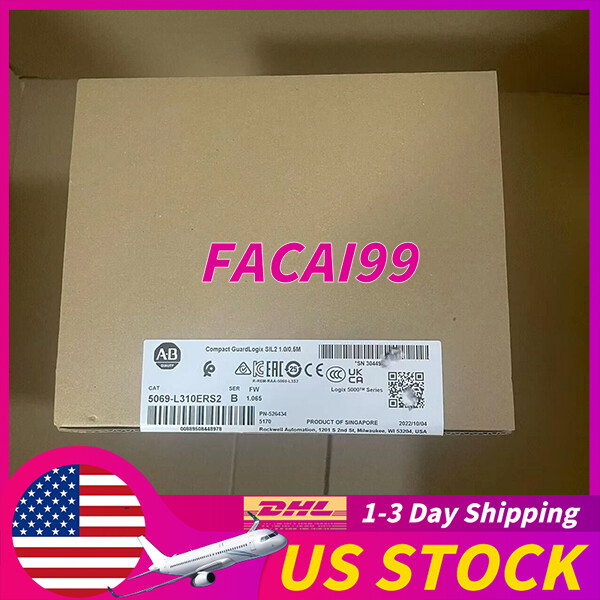 Brand New AB 5069-L310ERS2 /B Compact GuardLogix Free Shipping