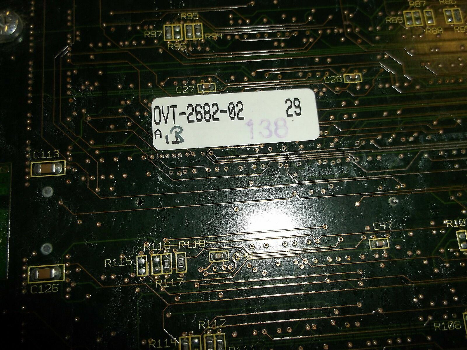 Barco OVT-2682-04 Video Processor Board PCB Industrial Display Controller OEM