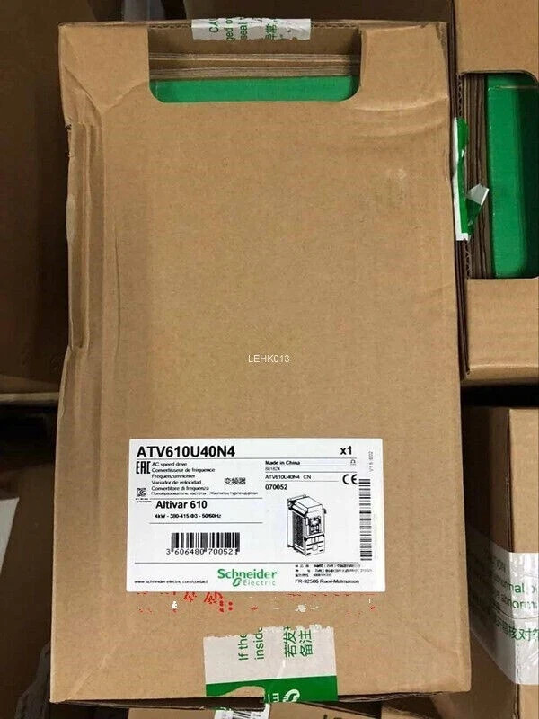 For NEW schneider ATV610U40N4 frequency converter Three phase 380-480V 4KW