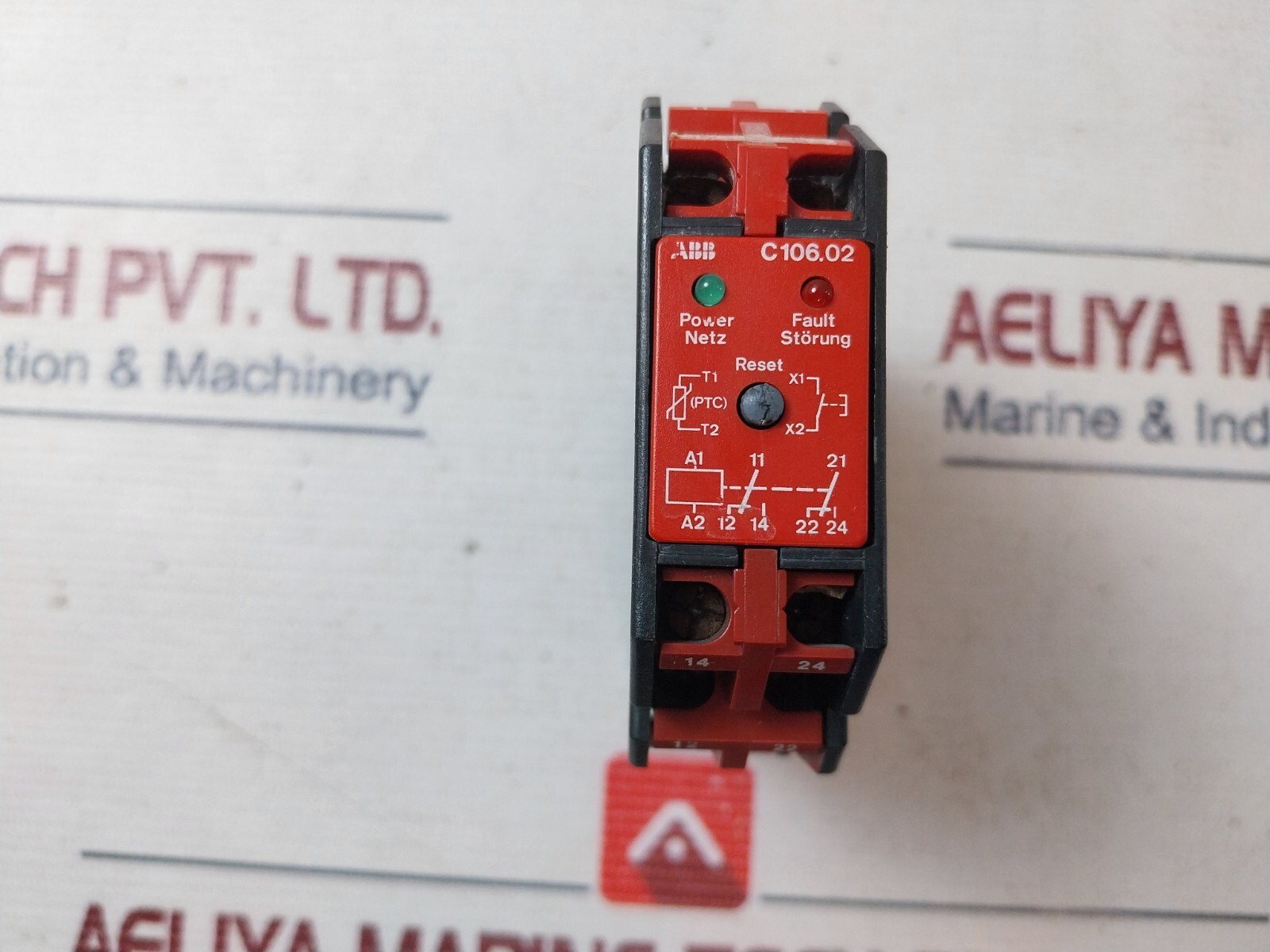 ABB GH C 106.02 Control Unit Thermistor 509555 5A 250VAC