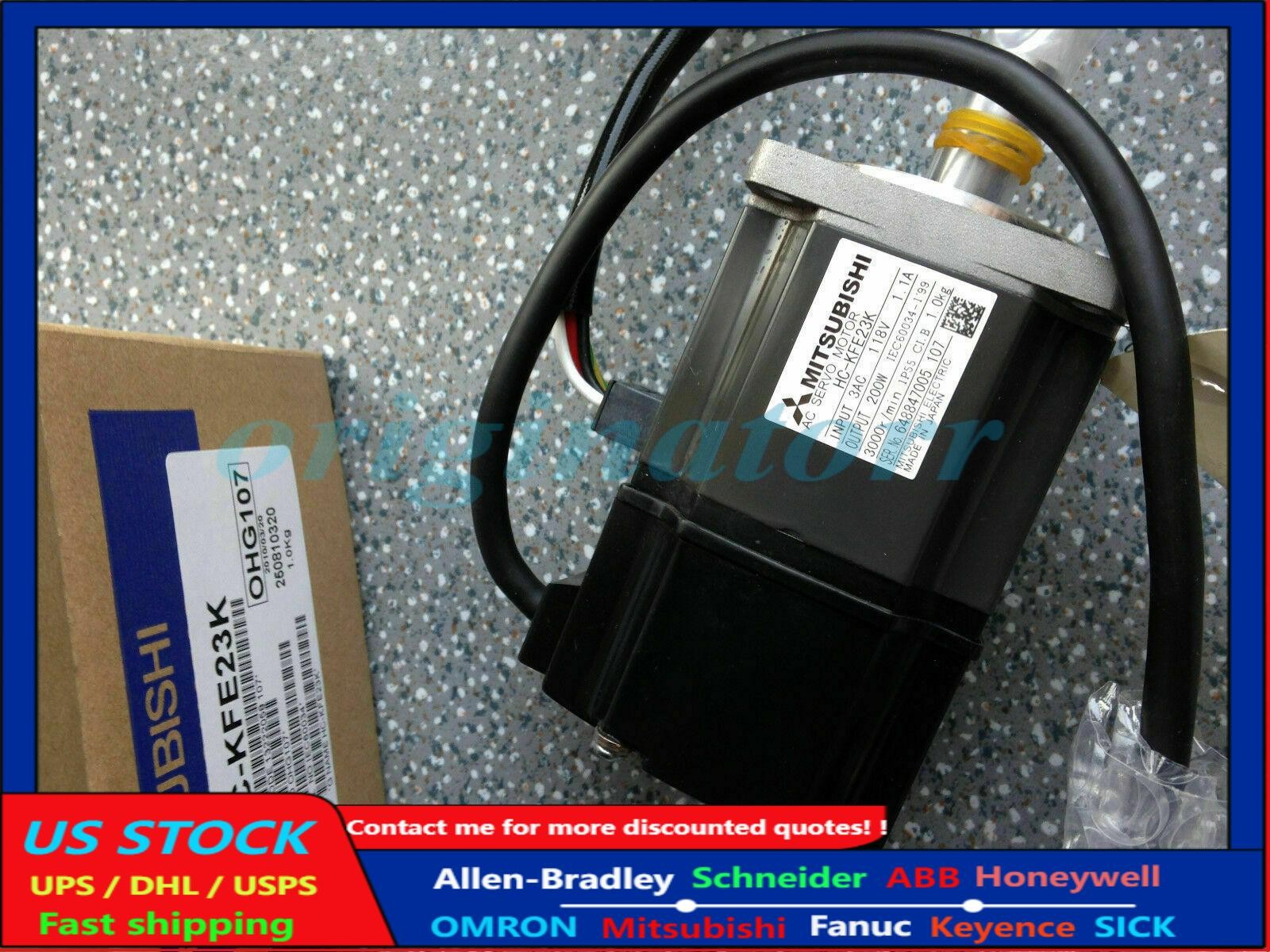 MITSUBISHI HC-KFE23K AC SERVO MOTOR New In Box HCKFE23K Expedited Shipping