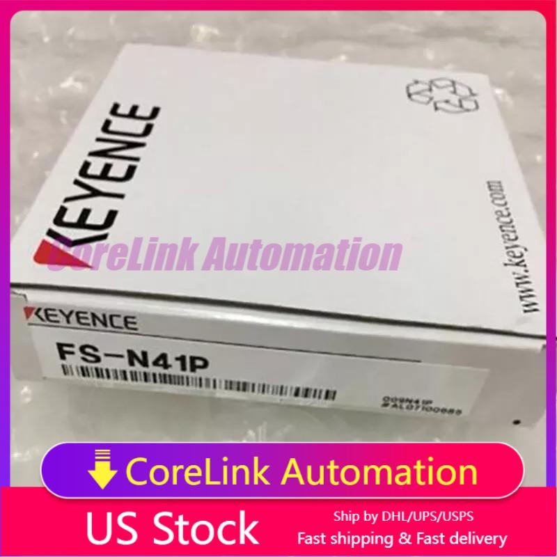 1pcs One Keyence FS-N41P Fiber Amplifier Sensor New In Box Fast Shipping