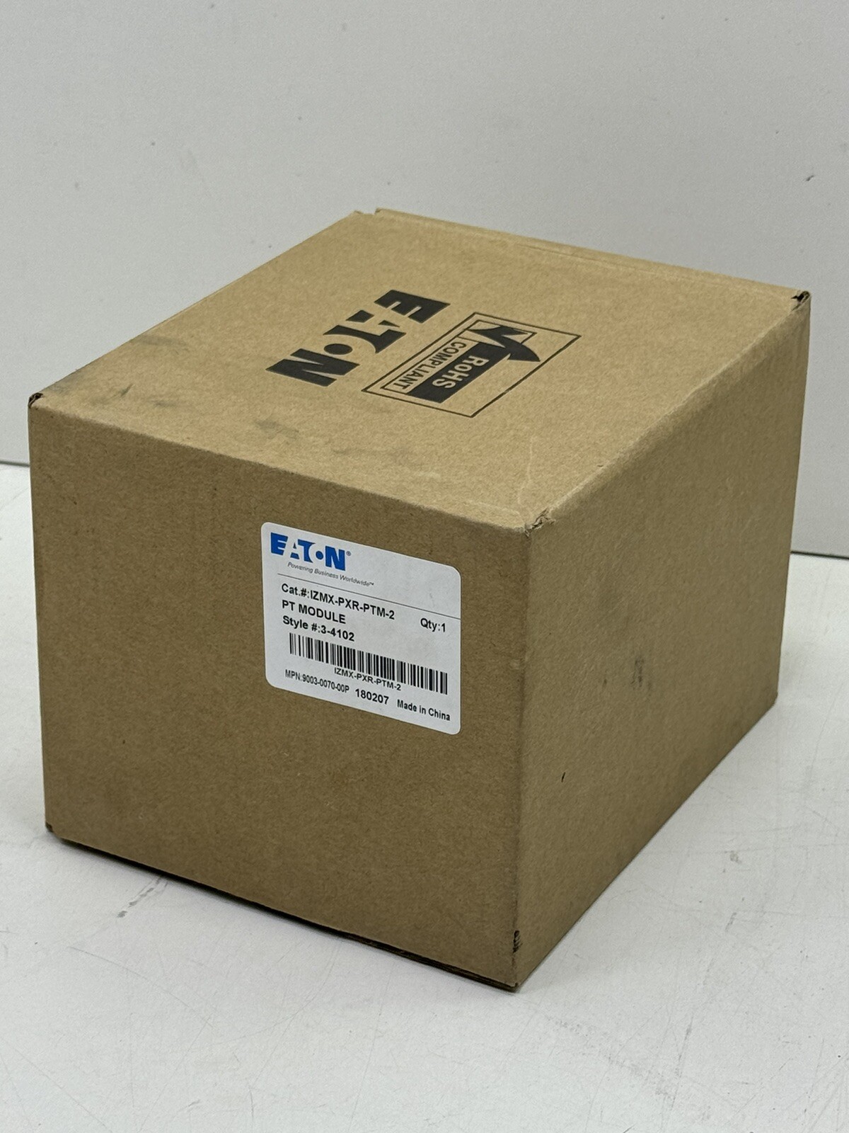 EATON IZMX-PXR-PTM-2 POTENTIAL TRANSFORMER MODULE