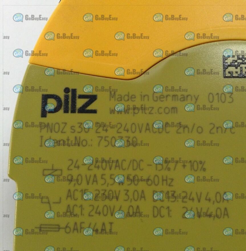 One new Pilz PN0Z s30 24-240VACDC 2n/o 2n/c 750330 safety relay