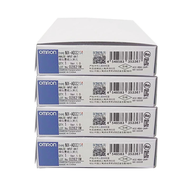 New Omron Unit NX-AD3204 PLC Automation Analog Input Module