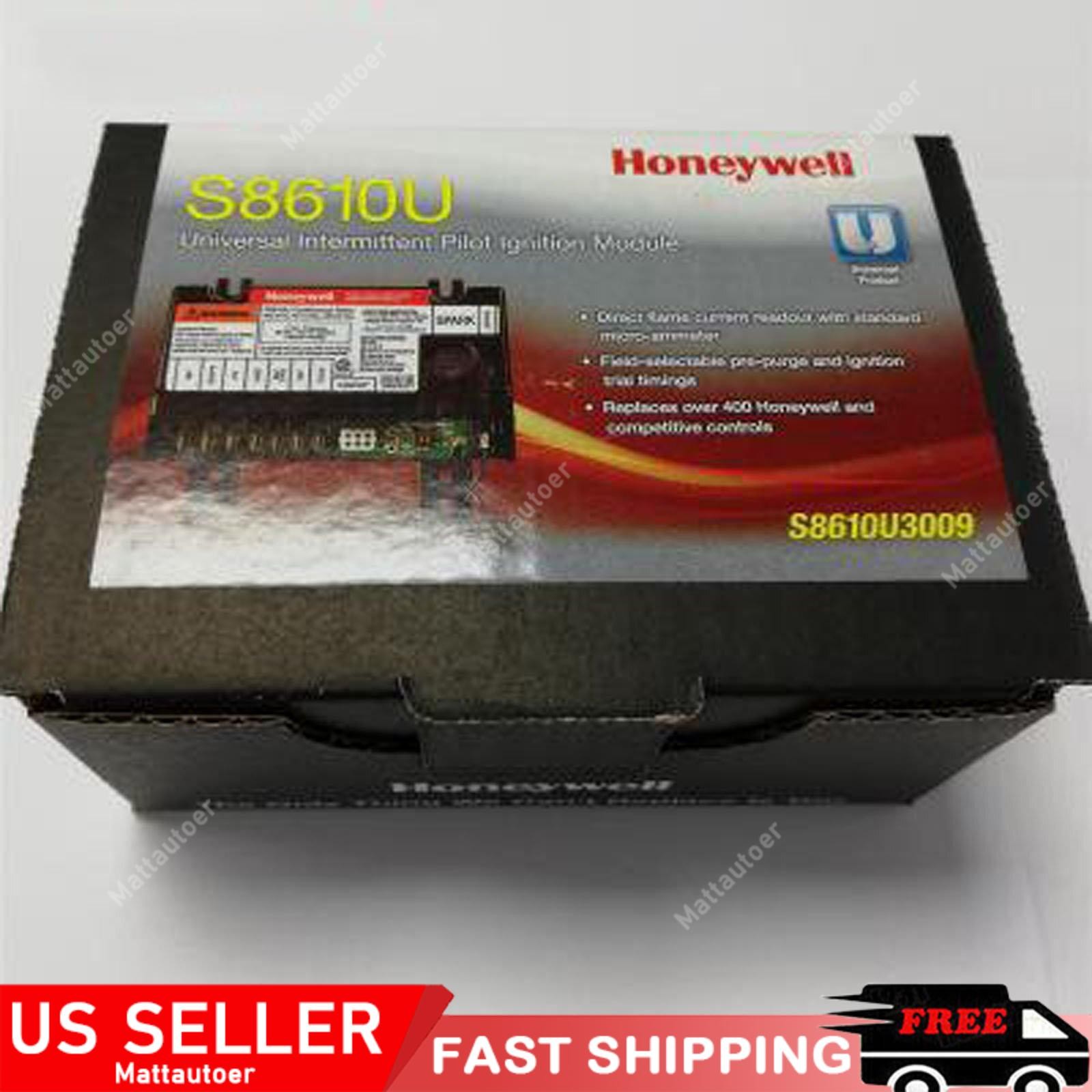 1PC New Honeywell S8610U3009 Universal Intermittent Pilot Ignition Module In Box