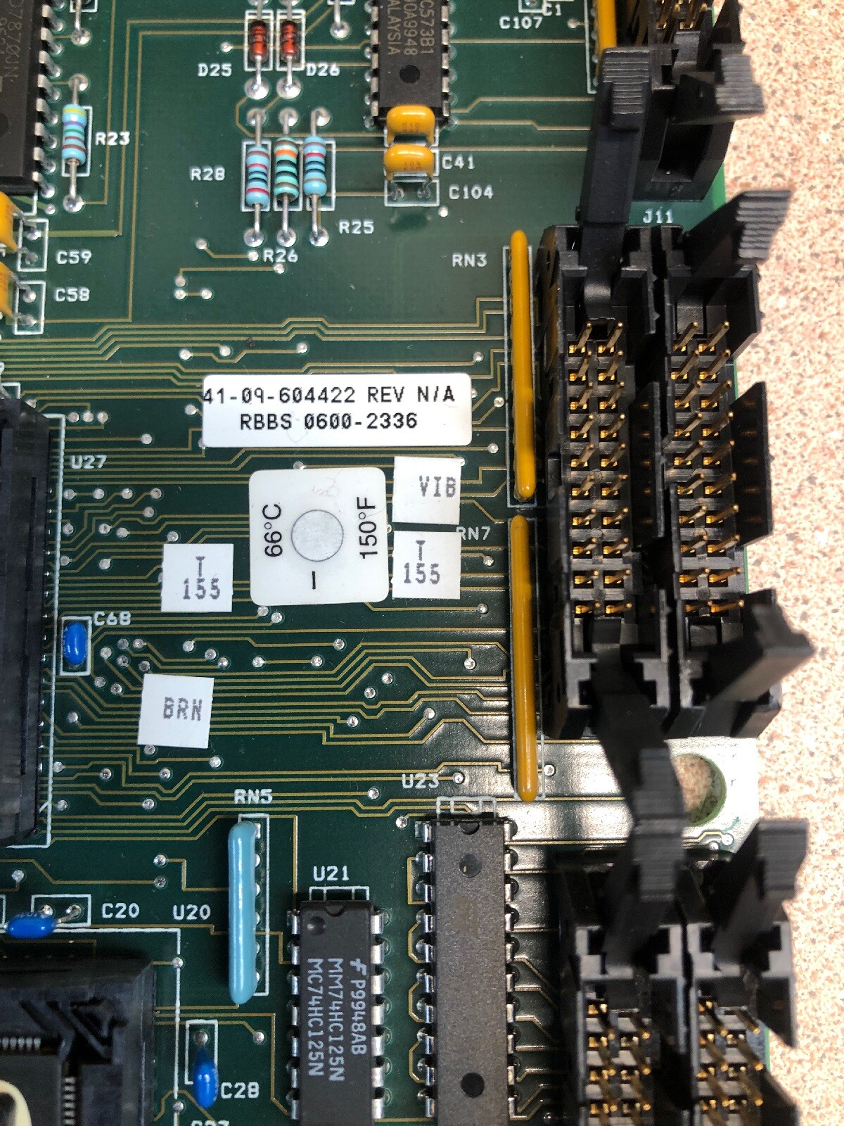41-09-604422 RBBS 0600-2336 Source Control Board PLC Card Module