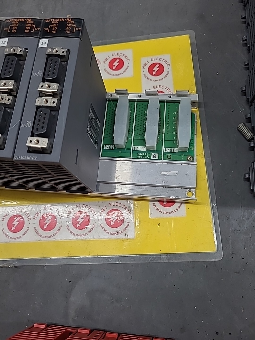 MITSUBISHI CPU MODULE, Q312B BASE UNIT, Q61P POWER SUPPLY, Q06HCPU CPU