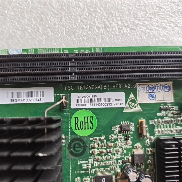 EVOC FSC-1812V2NA(B) VERA:2.0 Industrial Motherboard