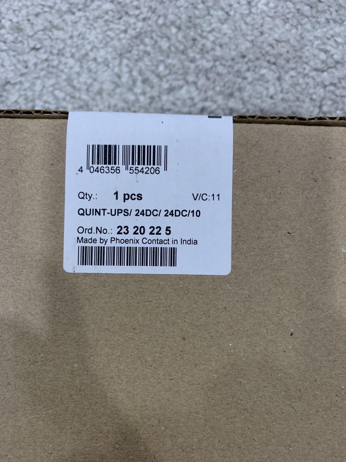 1PC NEW PHOENIX CONTACT QUINT-UPS/ 24DC/ 24DC/10-2320225 Power Supply