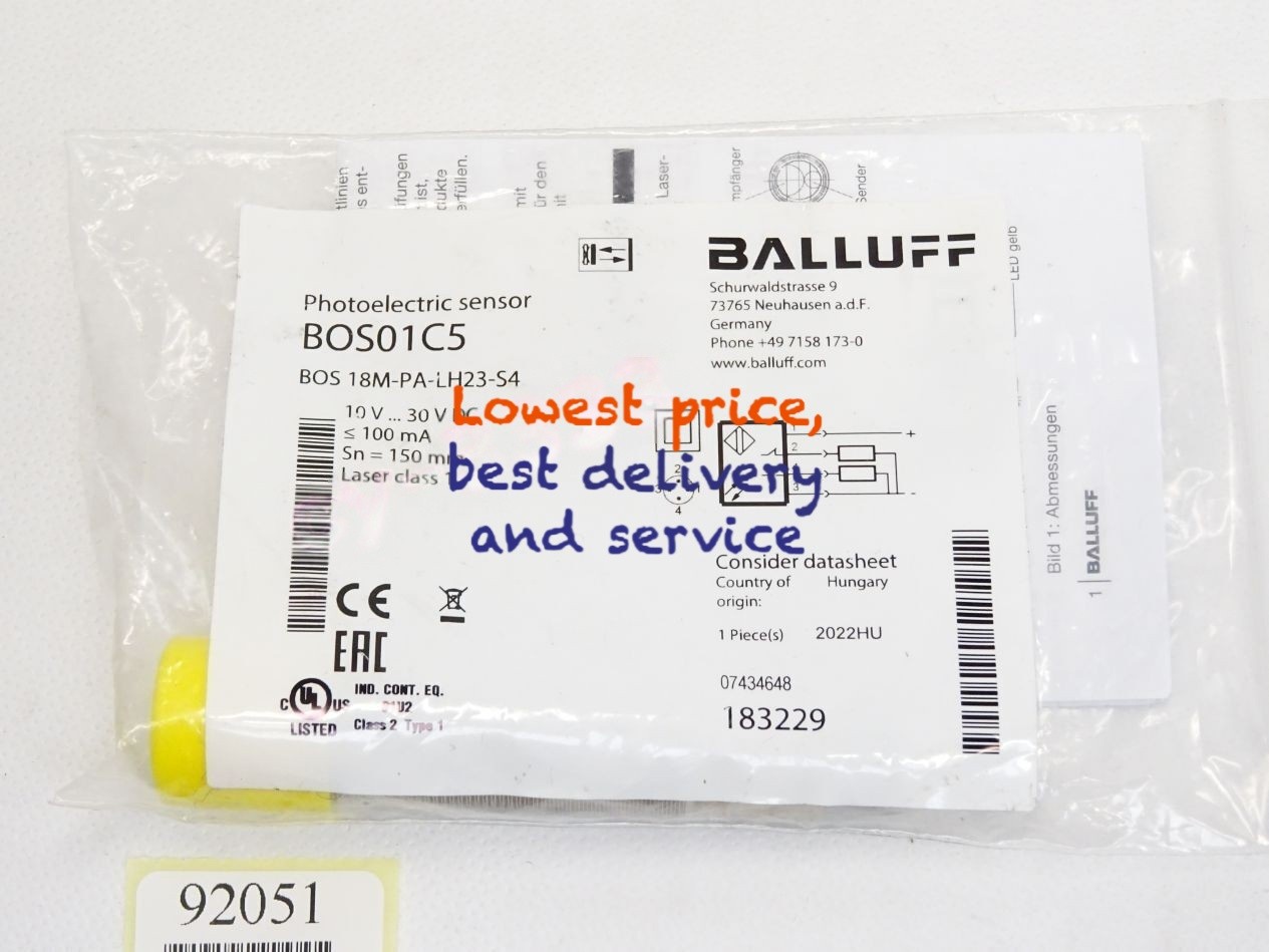 1PC New BALLUFF BOS 18M-PA-LH23-S4 Proximity Switch Fast shipping