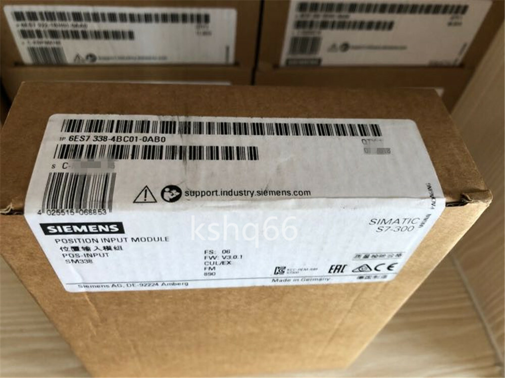 1P Siemens New 6ES7 338-4BC01-0AB0 6ES7338-4BC01-0AB0 fast delivery