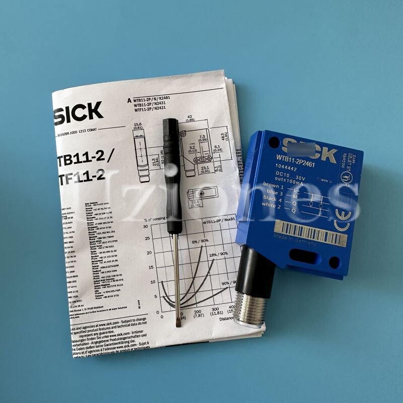 Reflection Photoelectric Sensor WTB112P2461 For Sick WTB11-2P2461 1044442 4-Pins