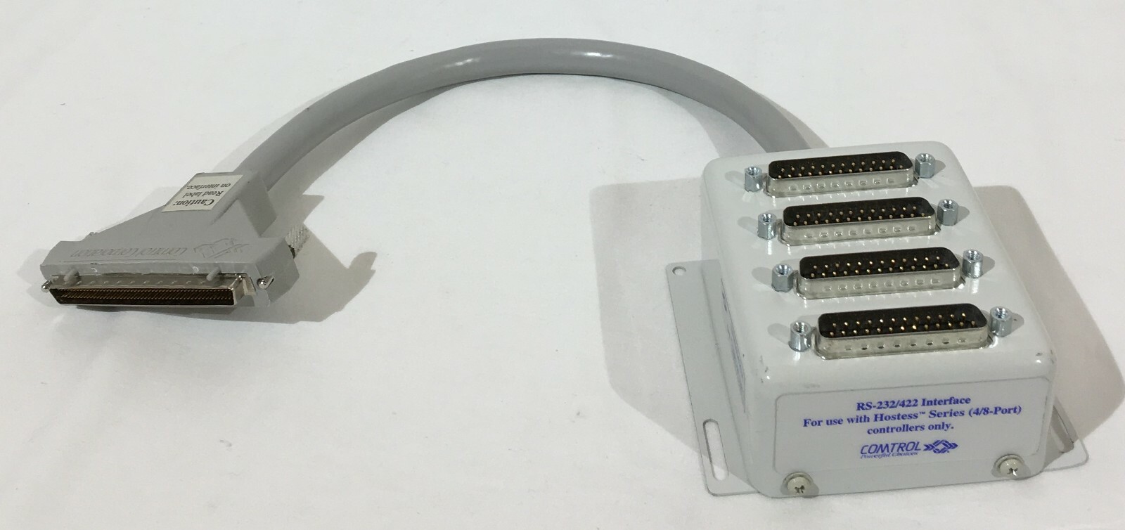 Comtrol RS-232/422 Interface For Hostess Series (4/8-Port) Controllers Untested