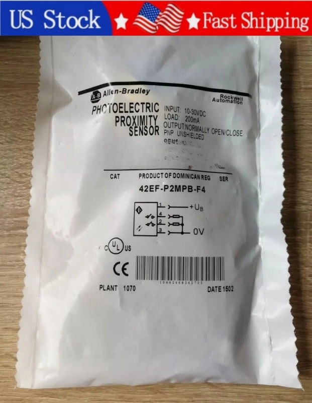 1PCS New For Allen Bradley 42EF-P2MPB-F4 Photoelectric Switch Fast Shipping