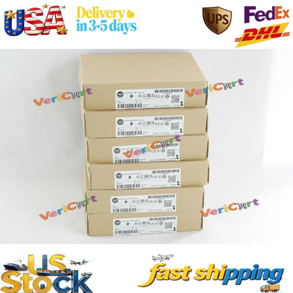 Allen Bradley 1756-L72 GuardLogix Processor Module New Sealed US Free Tax