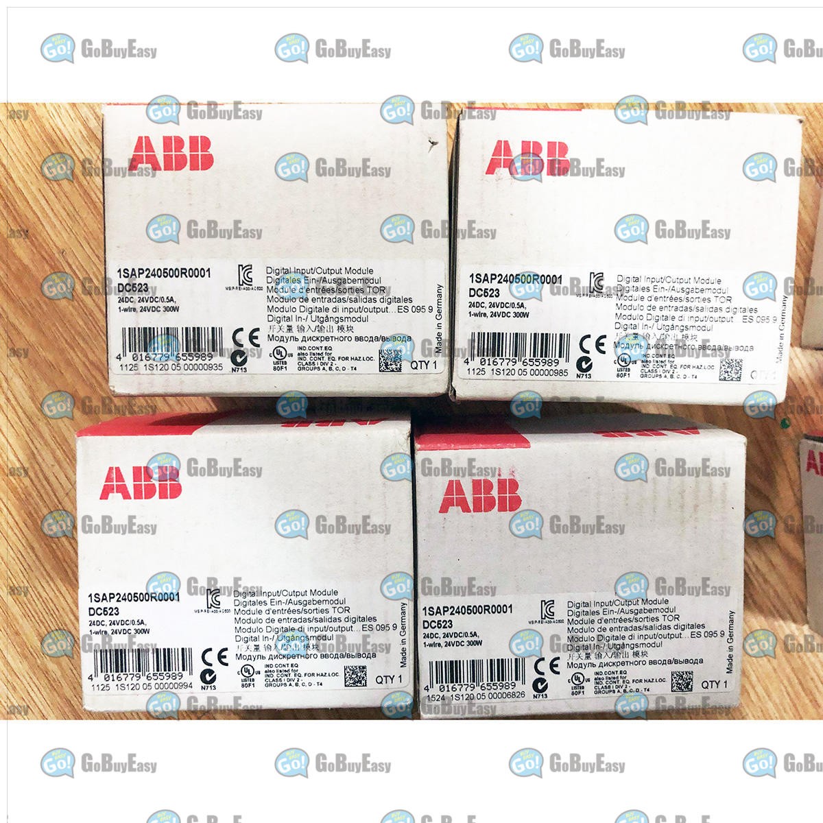 1PC New ABB DC523 1SAP240500R0001 switch input/output module