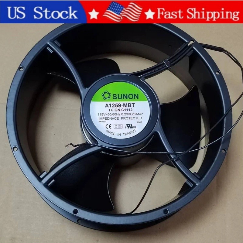 1PCS Brand New SUNON A1259-MBT 115V 0.23A 2Pin Cooling Fan Fast Delivery