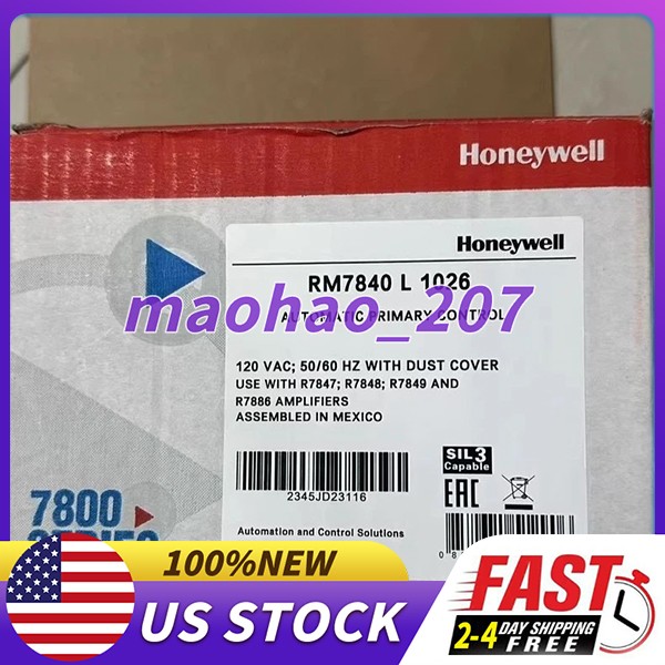 NEW Honeywell RM7840L1026 Burner Control RM7840 L 1026 Fast Shipping