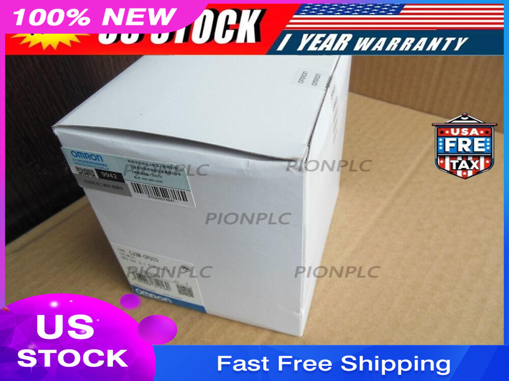 Omron CJ2M-CPU33 PLC CJ2MCPU33 CPU New In Box Fast Shipping