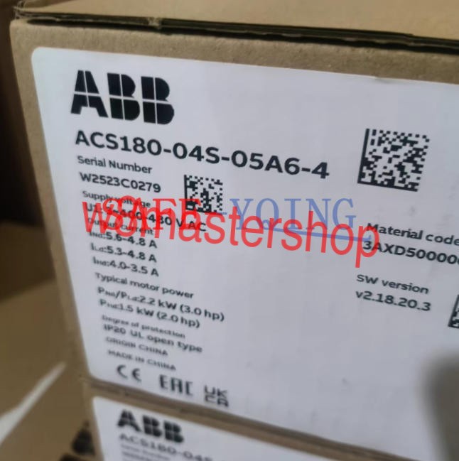 New ABB ACS180-04S-05A6-4 Inverter New