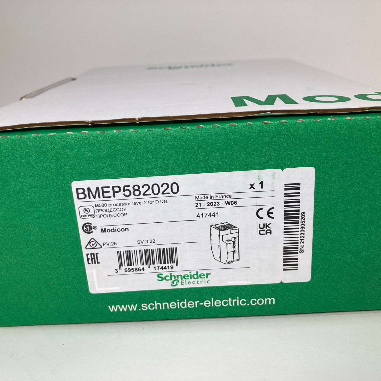 Brand New Schneider BMEP582020 -High Quality, Free Ship